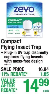 Menards Compact Flying Insect Trap offer