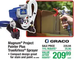 Menards Magnum Project Painter Plus TrueAirless Sprayer offer