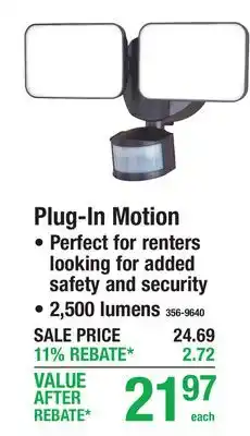 Menards Plug-In Motion offer