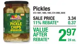 Menards Pickles offer