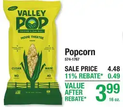 Menards Popcorn offer