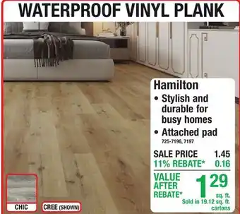 Menards Hamilton offer