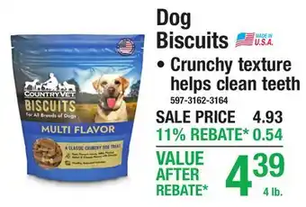 Menards Dog Biscuits offer