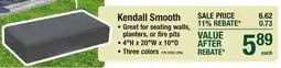 Menards Kendall Smooth offer