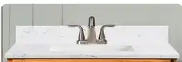 Menards Winter Snow Engineered Marble Vanity Top offer