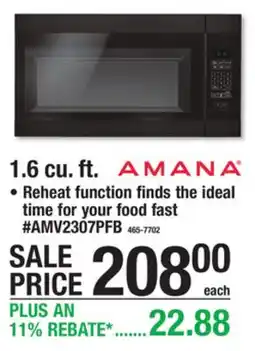Menards 1.6 cu. ft offer