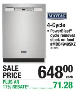 Menards MAYTAG 4-Cycle offer