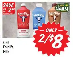 Rouses Fairlife Milk offer