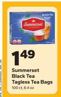 Save a Lot Summerset Black Tea Tagless Tea Bags offer
