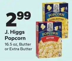 Save a Lot J. Higgs Popcorn offer