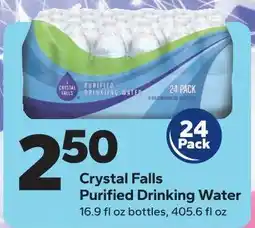 Save a Lot Crystal Falls Purified Drinking Water offer
