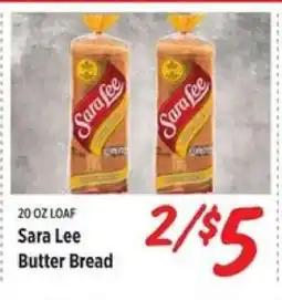Rouses Sara Lee Butter Bread offer
