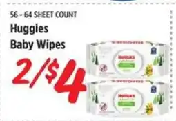 Rouses Huggies Baby Wipes offer