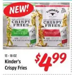 Rouses Kinder's Crispy Fries offer