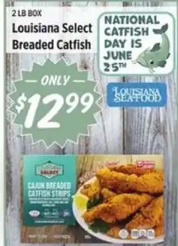 Rouses Louisiana Select Breaded Catfish offer