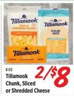 Rouses Tillamook Chunk, Sliced or Shredded Cheese offer