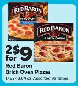 Save a Lot Red Baron Brick Oven Pizzas offer