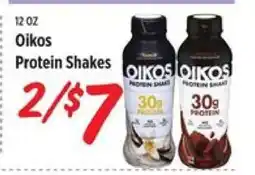 Rouses OIKOS PROTEIN SHAKES offer