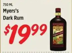 Rouses Myers's Dark Rum offer