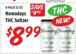 Rouses Nowadays THC Seltzer offer