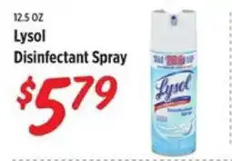 Rouses Lysol Disinfectant Spray offer