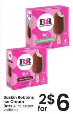 Albertsons Baskin Robbins Ice Cream Bars offer