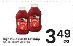 Albertsons Signature Select Ketchup offer