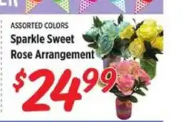 Rouses Sparkle Sweet Rose Arrangement offer