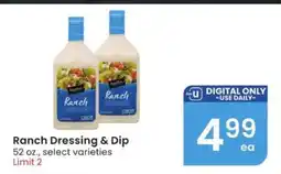 Albertsons Ranch Dressing & Dip offer
