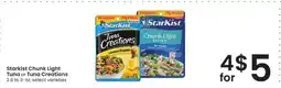 Albertsons Starkist Chunk Light Tuna or Tuna Creations offer