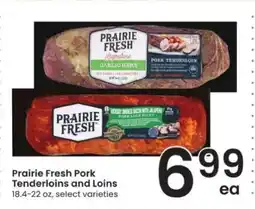 Albertsons Prairie Fresh Pork Tenderloins and Loins offer