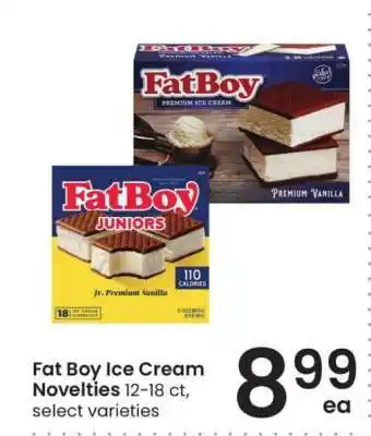 Albertsons Fat Boy Ice Cream Novelties offer
