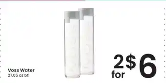 Albertsons Voss Water offer