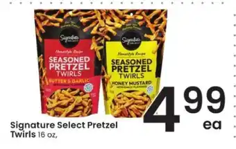 Albertsons Signature Select Pretzel Twirls offer