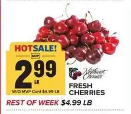 Food Lion Fresh Cherries offer