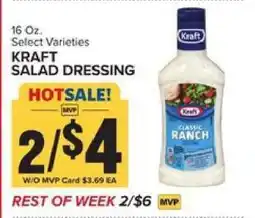 Food Lion Kraft Salad Dressing offer