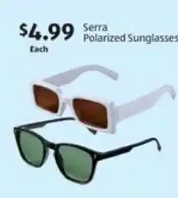 Aldi Serra Polarized Sunglasses offer