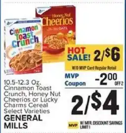 Food Lion General Mills Cereal offer