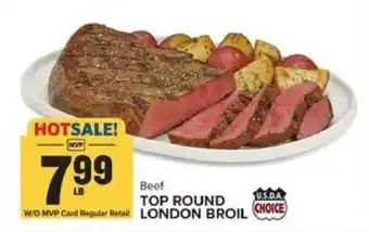 Food Lion Beef Top Round London Broil offer