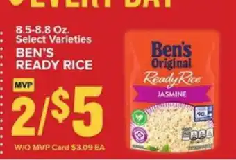 Food Lion Ben's Ready Rice offer