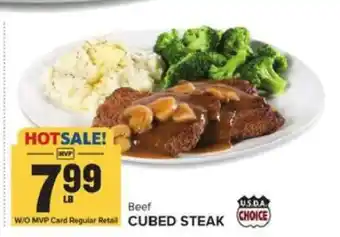 Food Lion Beef Cubed Steak offer