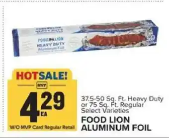 Food Lion FOOD LION ALUMINUM FOIL offer