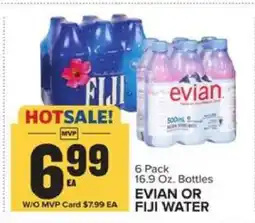 Food Lion EVIAN OR FIJI WATER offer