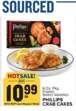Food Lion Phillips Crab Cakes offer