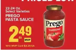 Food Lion Prego Pasta Sauce offer