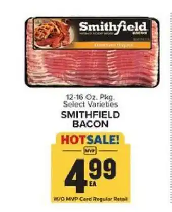 Food Lion Smithfield Bacon offer