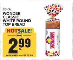 Food Lion Wonder Classic White Round Top Bread offer