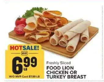 Food Lion Food Lion Chicken or Turkey Breast offer