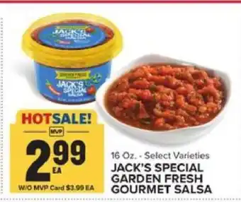 Food Lion JACK’S SPECIAL GARDEN FRESH GOURMET SALSA offer