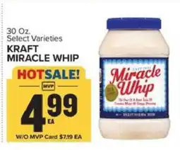Food Lion Kraft Miracle Whip offer